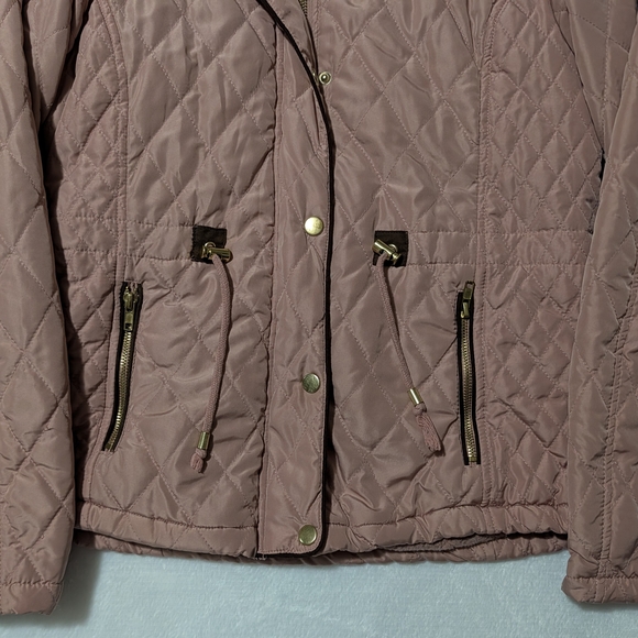 Love Tree Blush Quilted Jacket - Picture 5 of 5